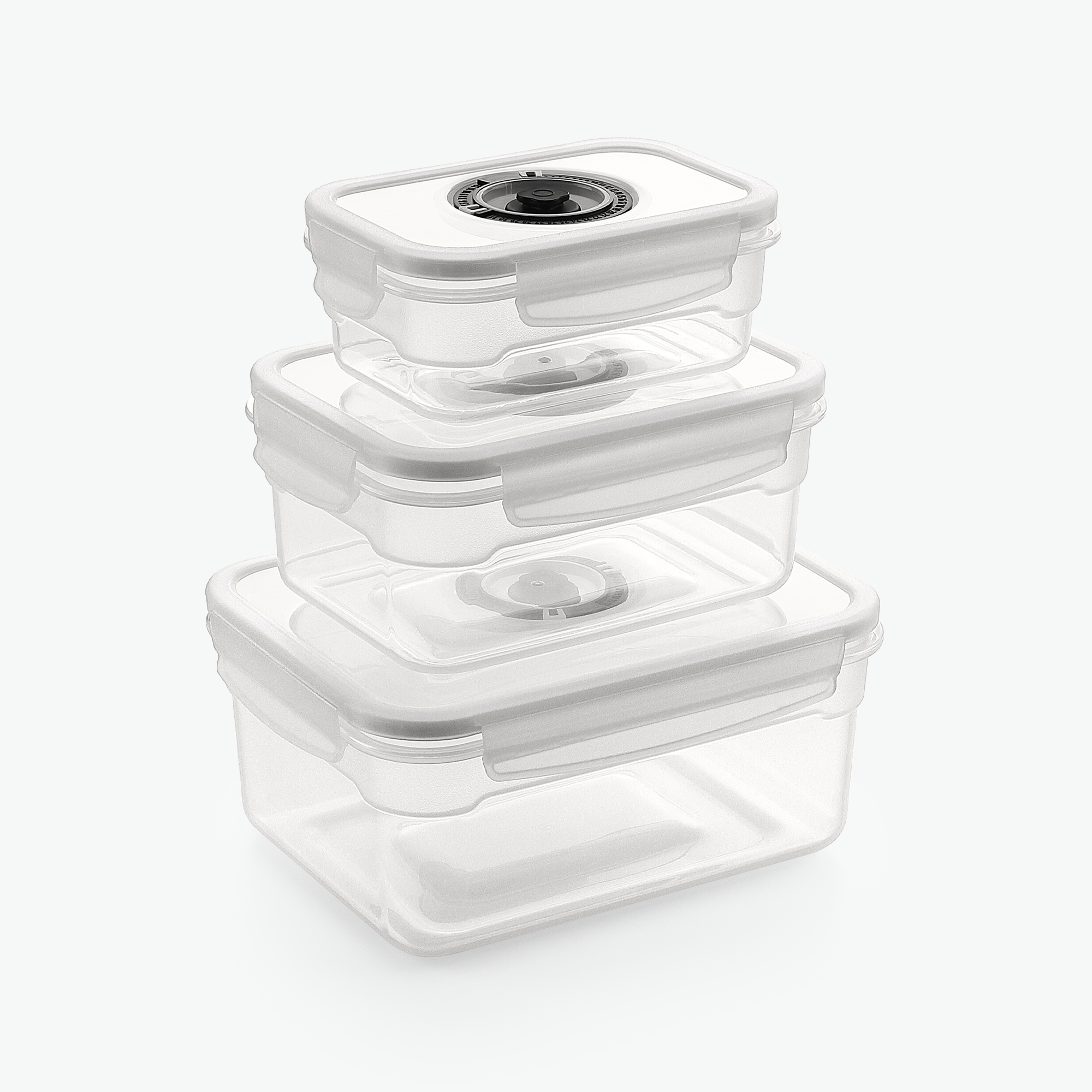 Vakuumbeholder aus Kunststoff Set