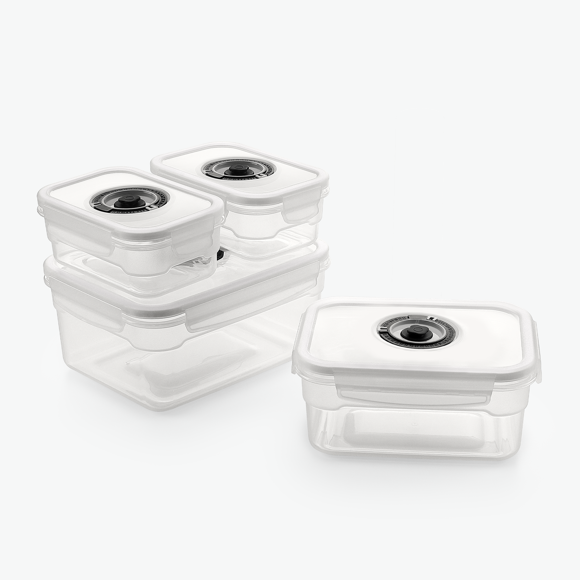 Vakuumbeholder aus Kunststoff Set