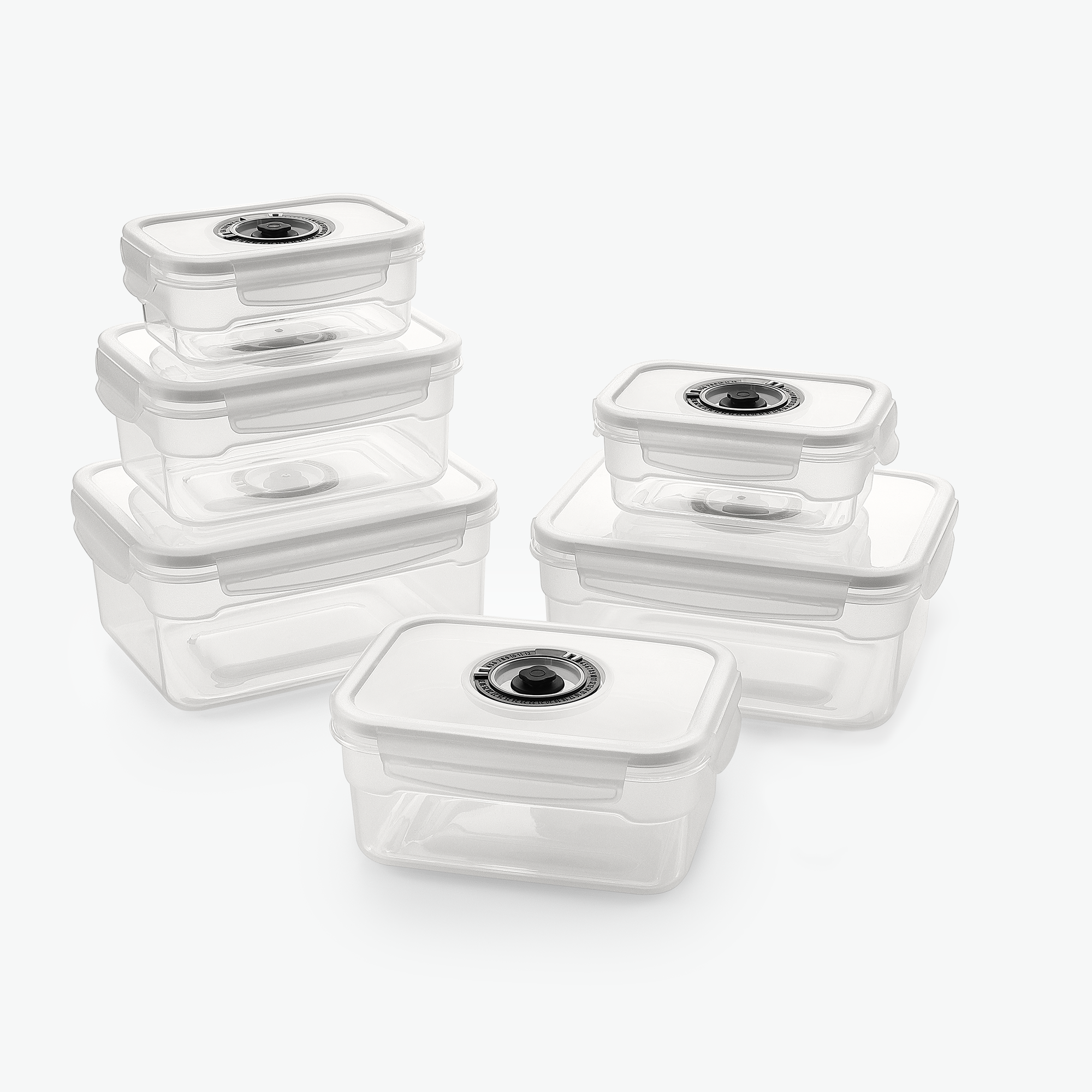 Vakuumbeholder aus Kunststoff Set