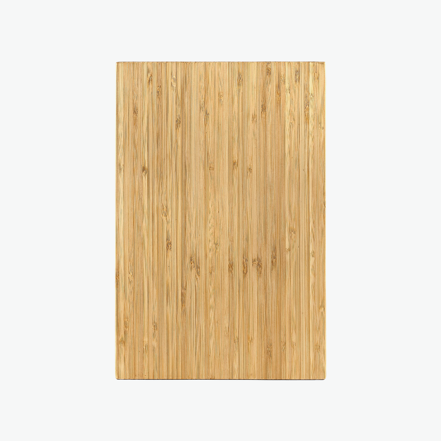 Schneidebrett aus Bambus, klein (30 × 20 cm), von oben