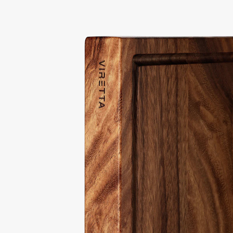 Schneidebrett mit Saftrille Set - 3 Stück