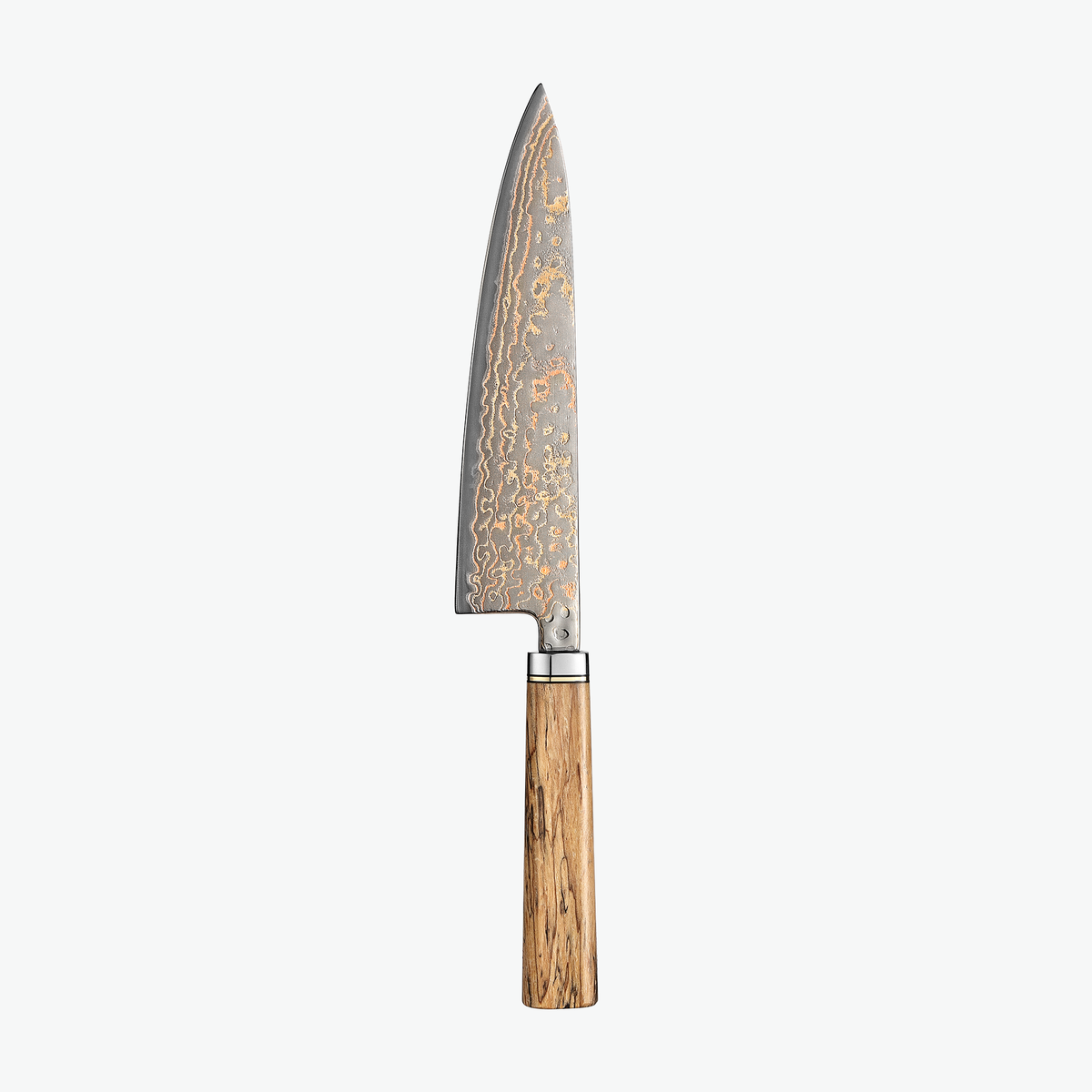 Rückseite des Shōjin Akari Kochmessers