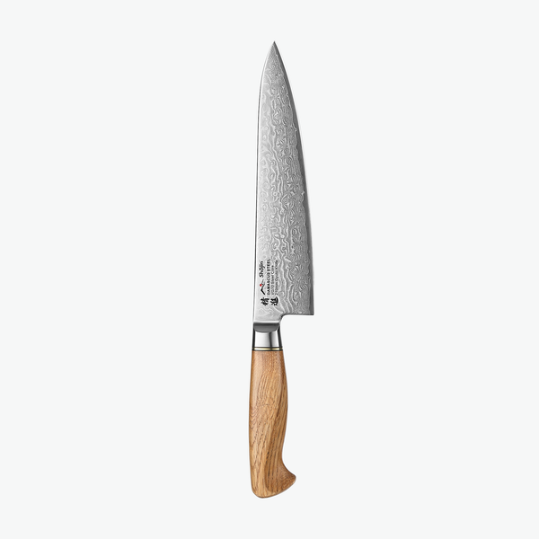 Shōjin Kaku Gyuto-Kochmesser – Eiche