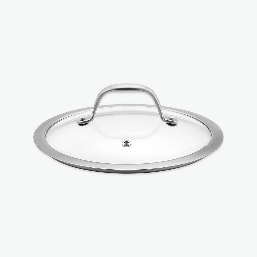 Glasdeckel für die 3-Ply-Serie, Ø20 cm, schräg von vorn