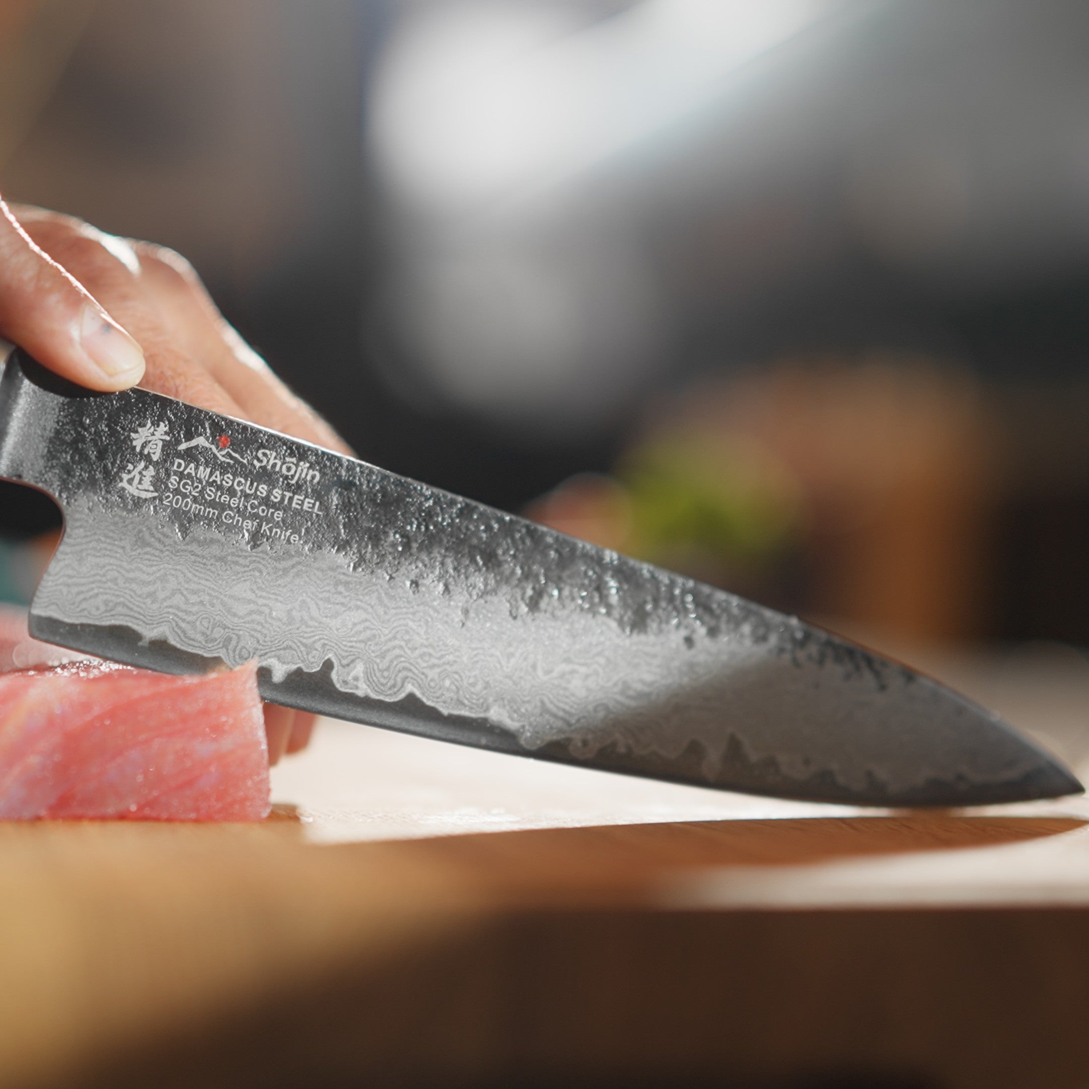 Shojin Kashi Kochmesser - Eiche