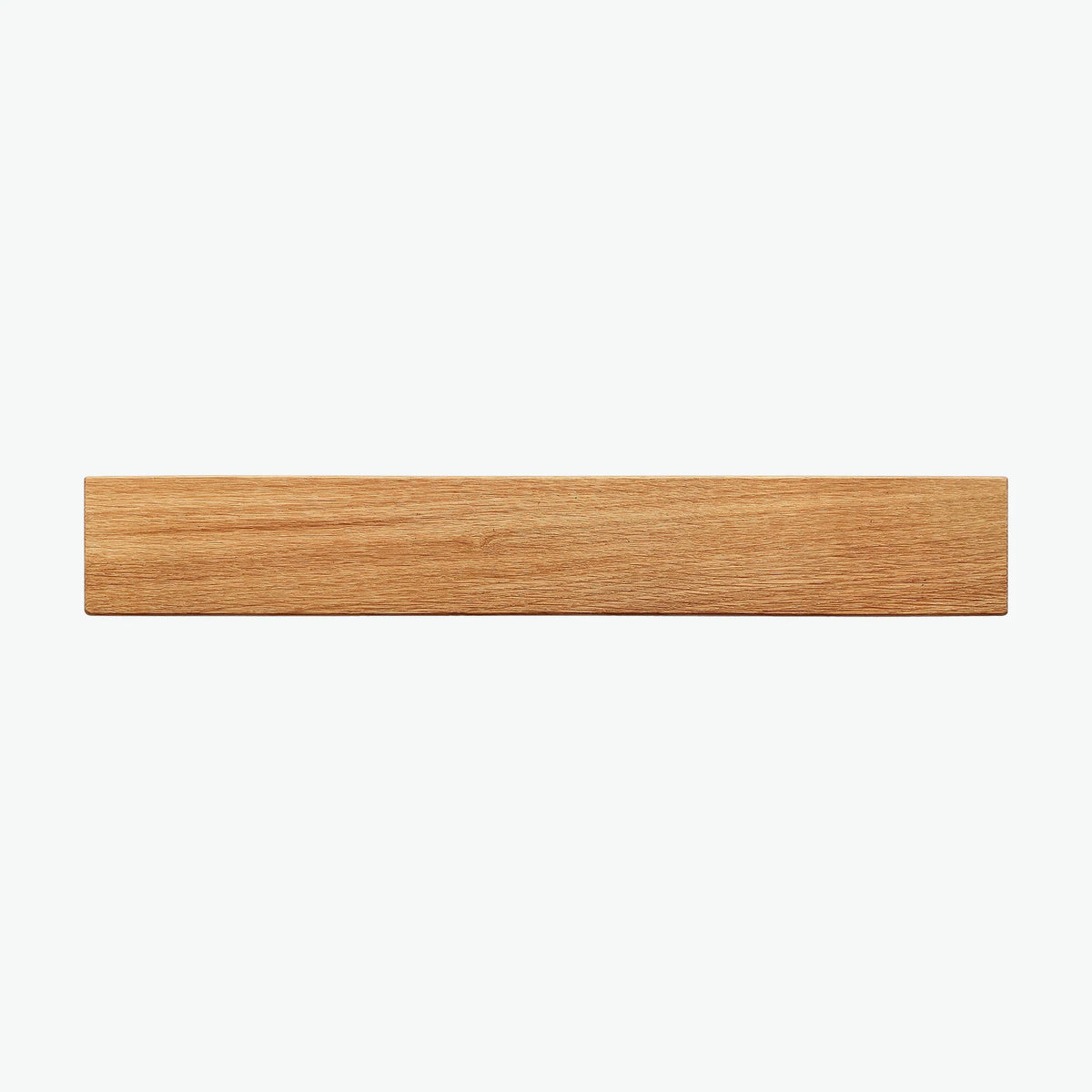 Messermagnet aus Eiche, 40 cm, von vorn