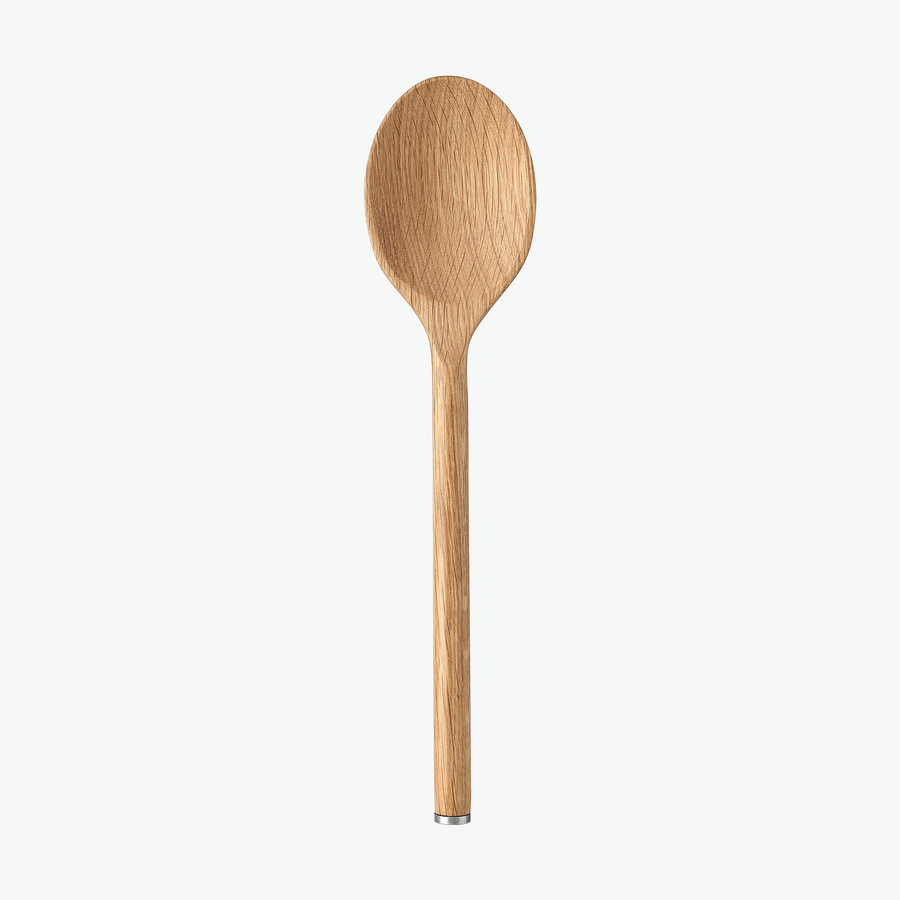 Holzlöffel aus Eiche, von oben