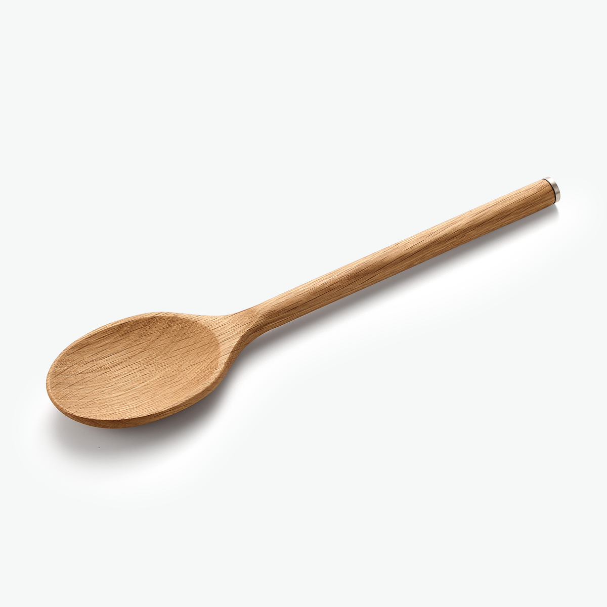 Holzlöffel aus Eiche, Schrägansicht