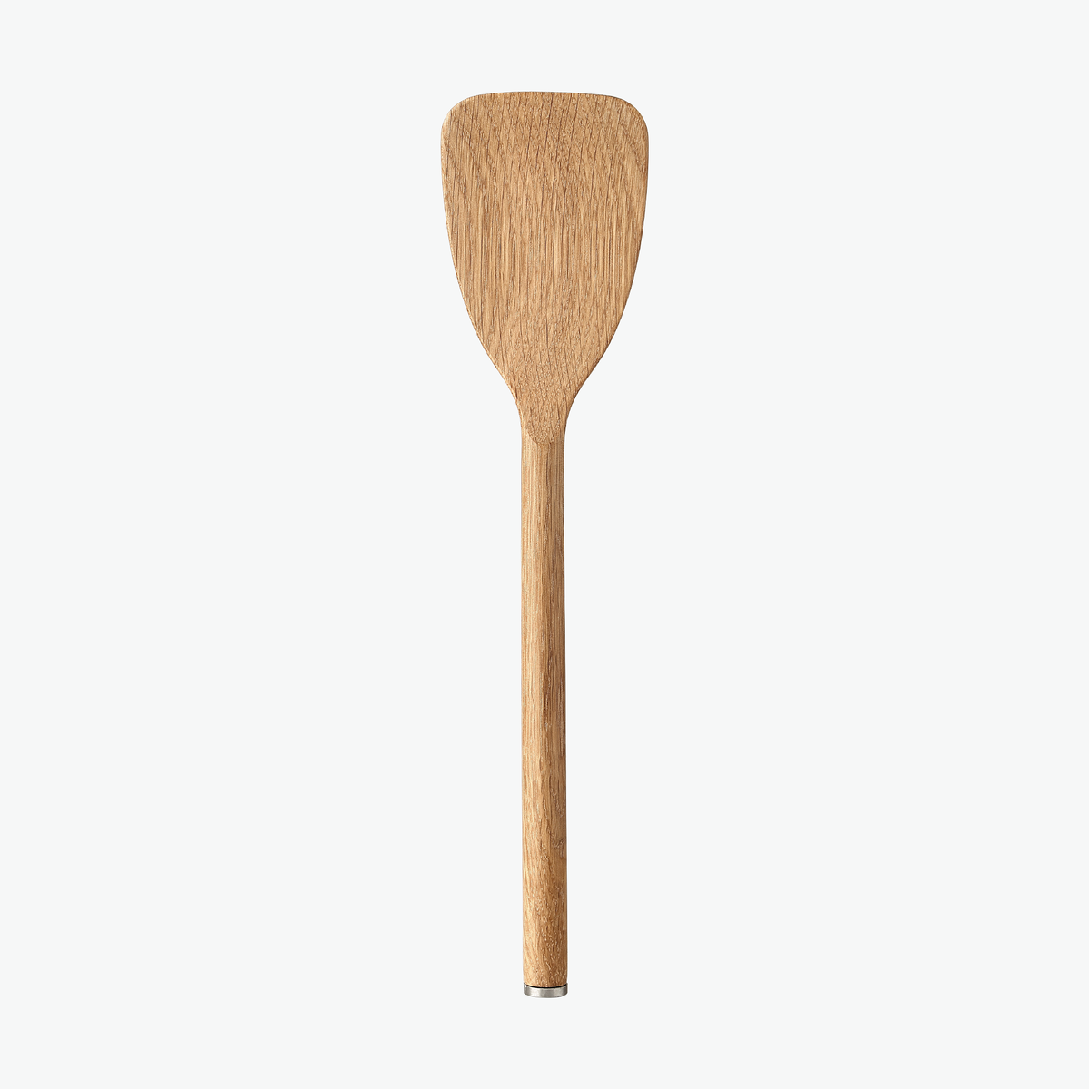 Holzpfannenwender aus Eiche, von oben