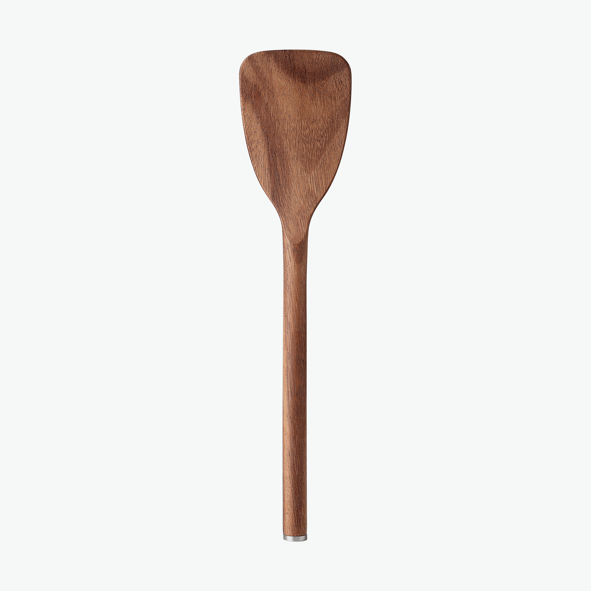 Holzpfannenwender aus Walnuss, von oben