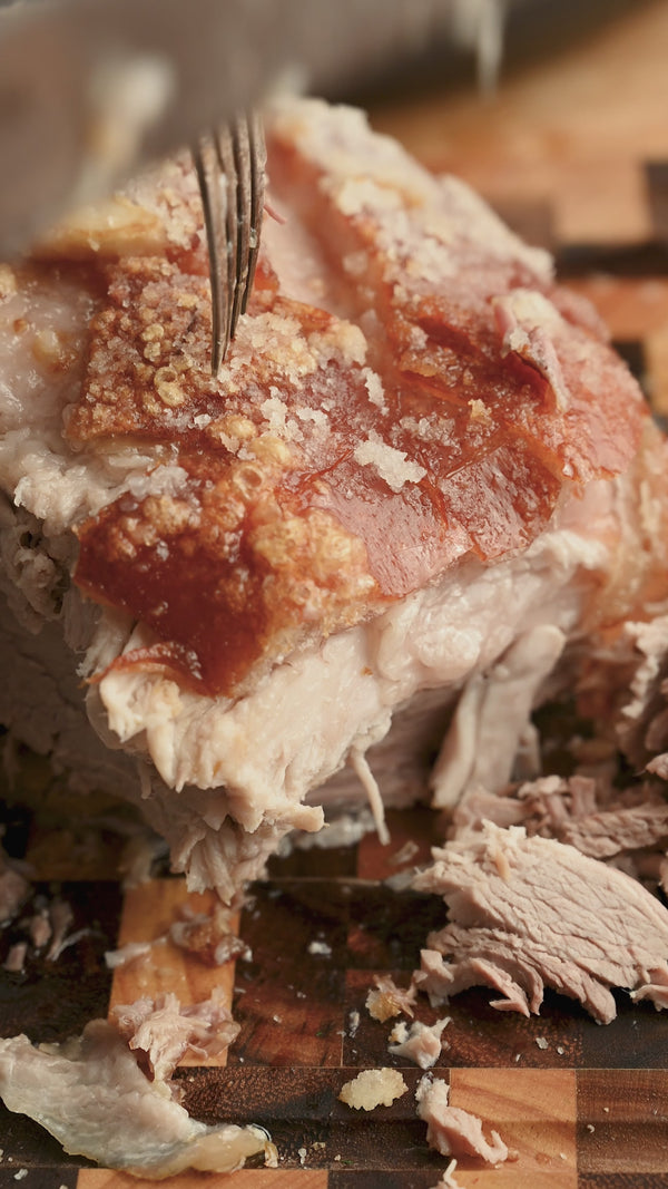 Schweinebraten mit knuspriger Kruste
