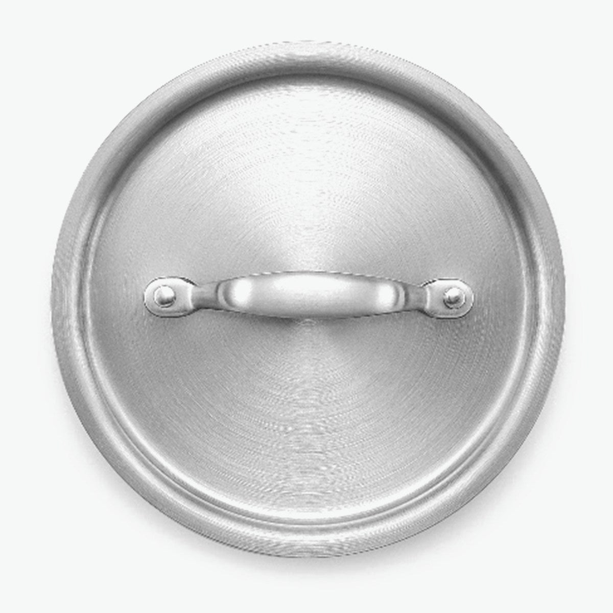 Edelstahldeckel Ø16 cm für 3-Ply und 5-Ply, von oben